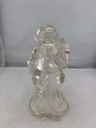 Christmas Decor Lot: Waterford Ornaments, Wooden Angel, Nativity Scene Figurines, & More