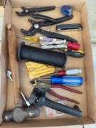 Assorted Hand Tools and Hardware Lot