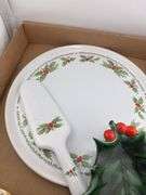 Holiday Themed Serving Dishes and Plates Set