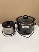 Crock-Pot Slow Cooker Duo: Large and Little Dipper Models
