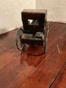 Metal Carriage Sculpture