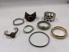 Collection of Assorted Bracelets, Including Gemstone and Fashion Styles