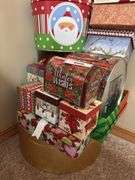 Holiday Themed Decorative Tins and Boxes Lot