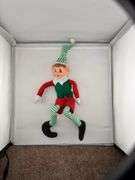 Lot of Decorative Christmas Holiday Plush Dolls - Santa, Gingerbread, Snowman, Elf, Angel