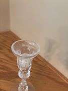 Collection of Glass Vases and Candlestick Holders - 9 Pieces
