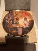 Collector Plates: Reco 'Little Jack Horner' & Knowles 'Pondering on the Porch'