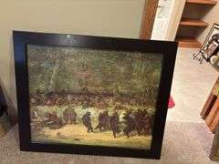 Framed Art Prints: Bears in Birch & Dancing Bears