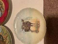 Collection of Wildlife Decorative Plates, Assorted Makers