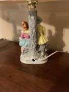 Pair of Figural Porcelain Lamps - Made in Occupied Japan