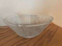 Collection of Clear Glass Bowls and Pitcher