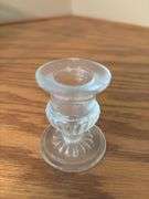 Collection of Glass Vases and Candlestick Holders - 9 Pieces
