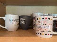 Coffee cups, and small plates