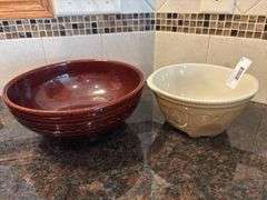 Two Ceramic Mixing Bowls