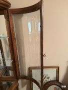 Lighted Corner Curio Cabinet, 16x22x69