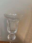 Collection of Glass Vases and Candlestick Holders - 9 Pieces