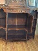 48”x12”x82” Parkhouse & Sons Cabinet Makers Display Cabinet