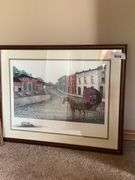 Patricia Buckley Moss & LaVerne Framed Art