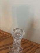 Collection of Glass Vases and Candlestick Holders - 9 Pieces