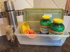 Variety Box - Thermos, Supplements, Toy Pie, and Air Freshener