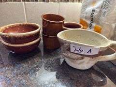 McCoy soup mug, Kathy Kale Bowls, assorted cups