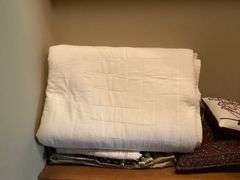 Assorted Decorative Pillows and Bedding