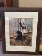 Framed Art Prints: Bears in Birch & Dancing Bears