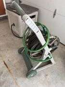 Ames Hose King Garden Hose Reel Cart with Hose