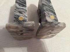 Pair of Stone Horse Head Bookends