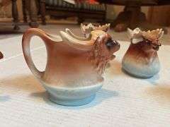 Set of 6 Novelty Animal Motif Creamers
