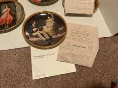 Rockwell's Rediscovered Women Limited Edition Plate Collection