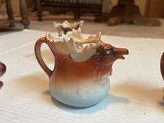 Set of 6 Novelty Animal Motif Creamers