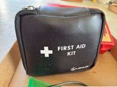 Chevrolet Lumina First Aid Kit, Lexus First Aid Kit, and Dyna Mate 250 Auto Air Compressor
