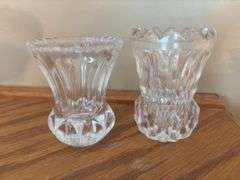 Assorted Decorative Glass Bowls and Vases - Set of 10