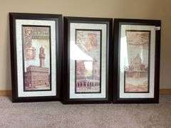 Tina Chaden Framed Art Prints - Set of 3