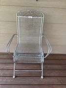 Wrought Iron Outdoor Patio Chair