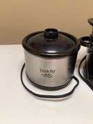 Crock-Pot Slow Cooker Duo: Large and Little Dipper Models