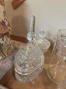 Assorted Decorative Crystal Glassware