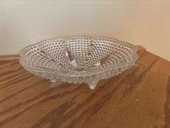Collection of Clear Glass Bowls and Pitcher