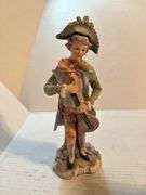 Set of 4 Porcelain Figurine Statues