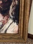 Patricia Buckley Moss & LaVerne Framed Art