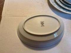 Noritake China Set - Blue Haven Pattern (service for 10)