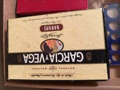 Mixed Lot: Cigar Box, Coin Book, Tools, and More