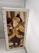 Collection of Hand Painted Porcelain Old World Santa Figurines