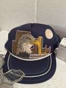 Mixed Lot: Eagle Hat, Decorative Boxes, Carnival Cruise Cards, and More