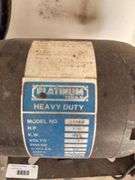 Platinum Tools Heavy Duty Bench Grinder with Pedestal Stand