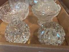 Collection of Cut Glass Dishes