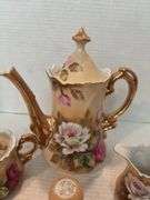 Royal Stuart & Lofton China Tea Sets with Floral Design