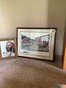 Patricia Buckley Moss & LaVerne Framed Art