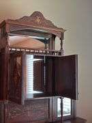 48”x12”x82” Parkhouse & Sons Cabinet Makers Display Cabinet