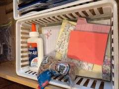 Drawer Lot with Office, Stationary and Household Items